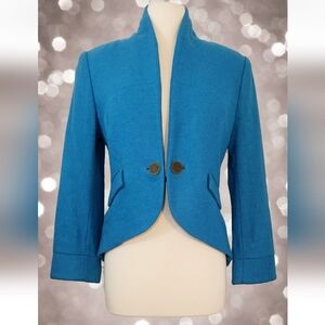 Kelly Wearstler Jacket Blazer Coat, Alpaca Wool Silk, Size 8, Medium *NEW!*